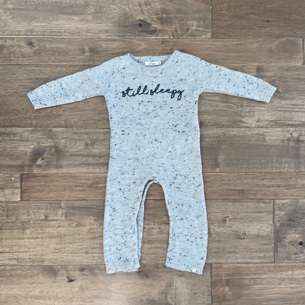 Still sleepy sweater onesie